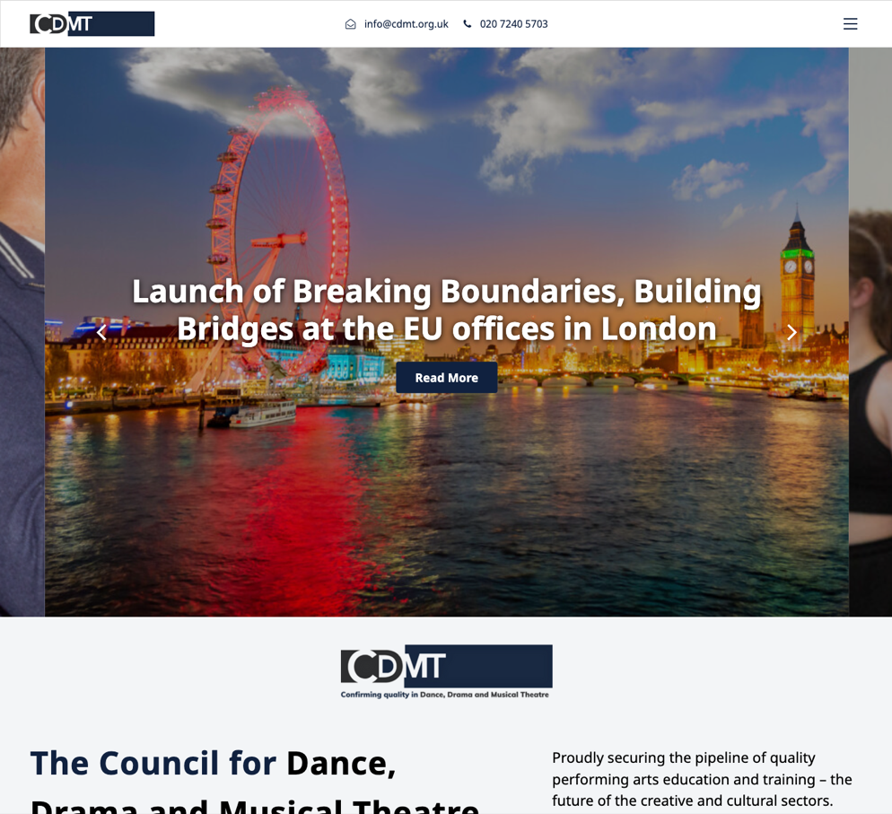The CDMT website