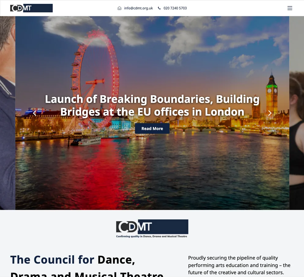 The CDMT website